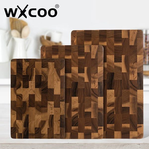 Dual-Sided Wooden Chopping Board