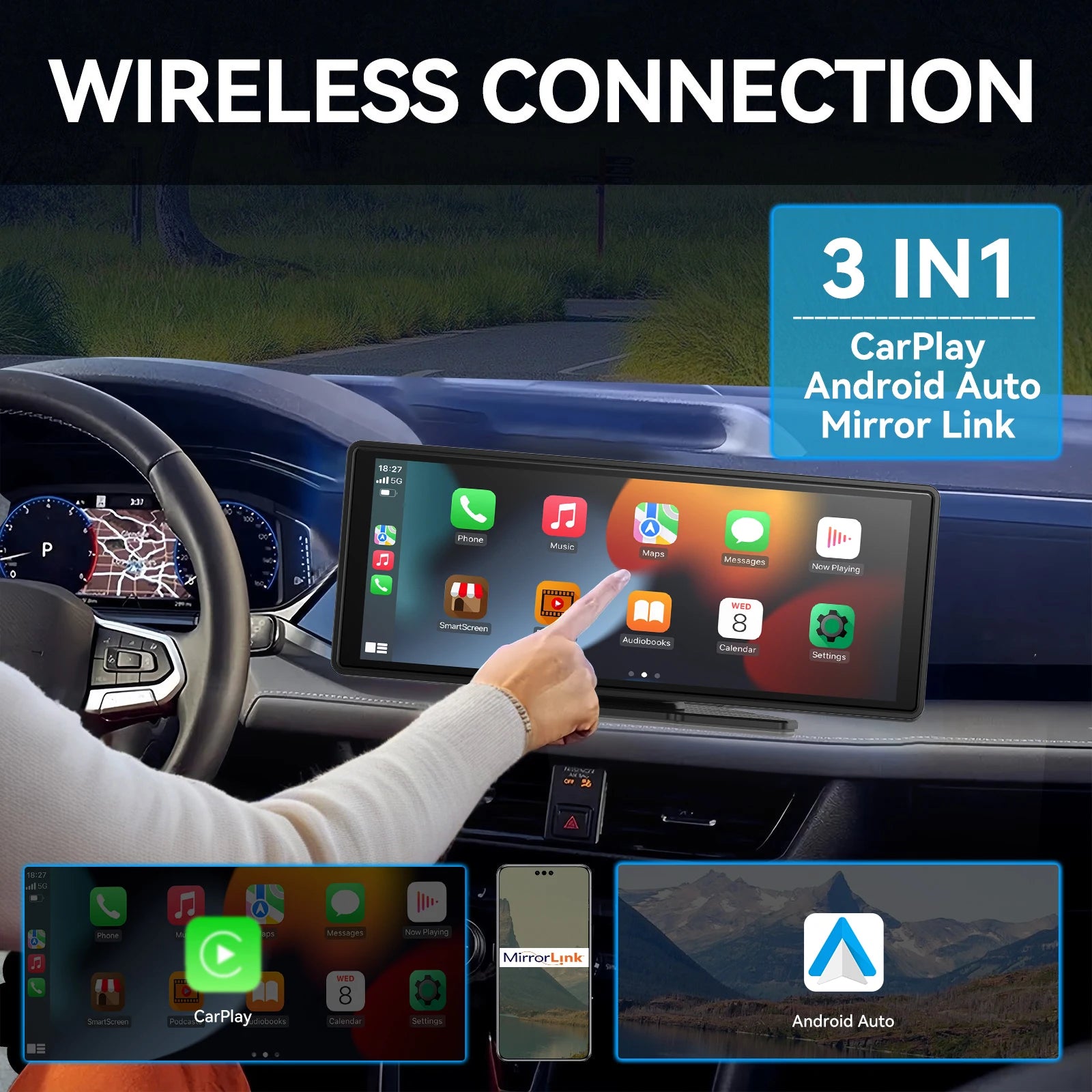 CARPLAY - Drive Hub for Cars.